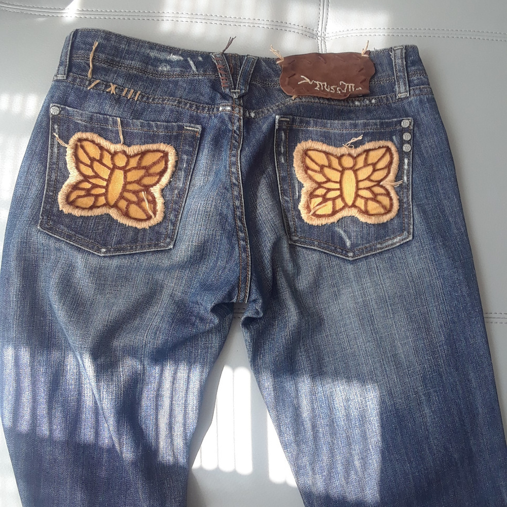 Miss Me Women's Boot Cut Blue Jeans Size 30x30 BUT